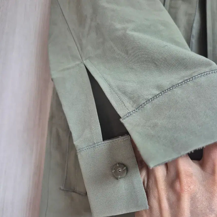 [BUNJANG] KUHO Khaki Bomber Jacket / KUHO 구호 카키색 봄버 자켓 85-94-160