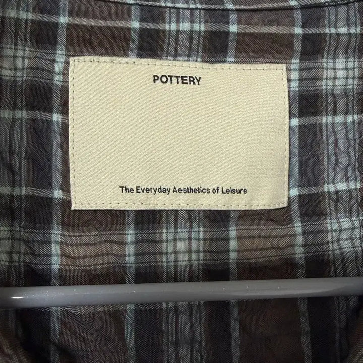 [BUNJANG] Pottery Cupro Blend Relaxed Shirt Size 4 / 포터리 큐프라 블렌드 릴랙스드 셔츠 4사이즈