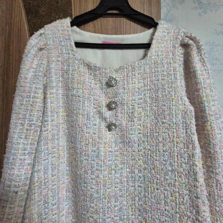 [BUNJANG] Airi Tweed Mini Dress / 에이리 원피스