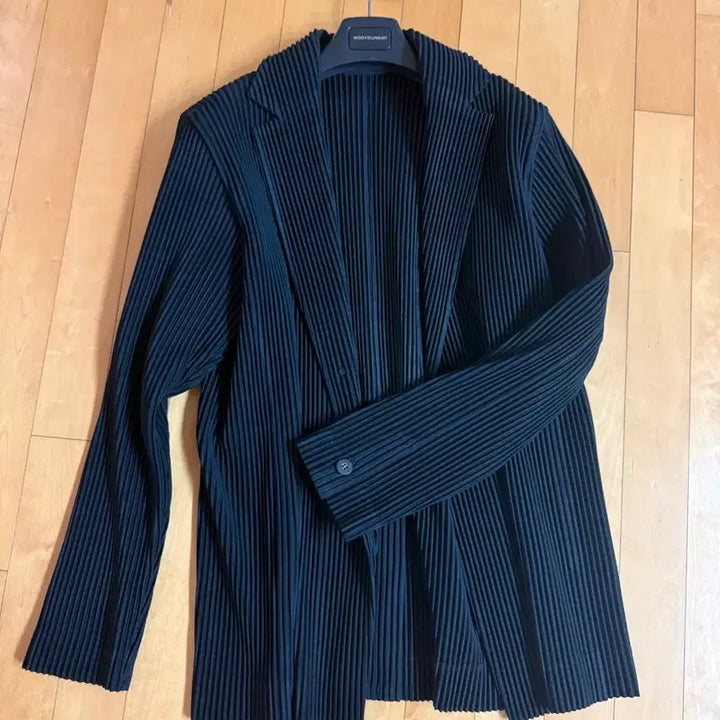 [BUNJANG] Homme Plissé Issey Miyake Pleats Blazer Black Size 3 / 옴므플리세 블레이저 3