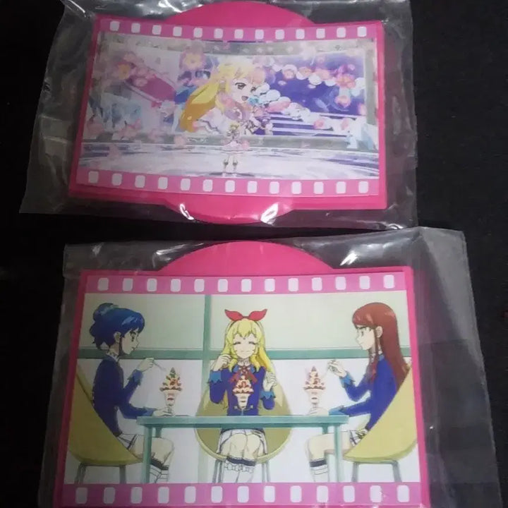 [BUNJANG] Aikatsu Soleil Ichigo, Ran, Aoi Gacha Set (9 Items) / 아이카츠 솔레이유 이치고 란 아오이 메지루시 등 가챠 9개 일괄