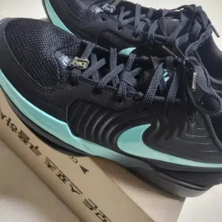 [BUNJANG] Nike Ja 2 EP Basketball Shoes - Black/Turquoise / 나이키 자 2 EP 블랙/터콰이즈
