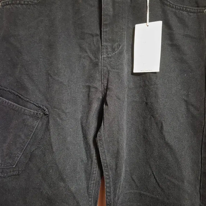 [BUNJANG] WELL DONE MINED Black Cargo Pants / 새상품)WELL DONE MINED 블랙 카고팬츠