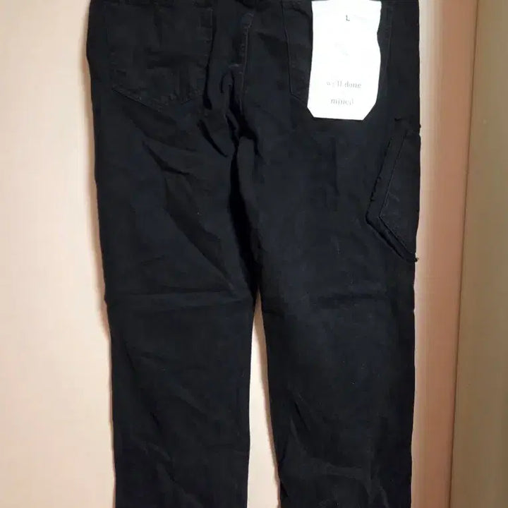 [BUNJANG] WELL DONE MINED Black Cargo Pants / 새상품)WELL DONE MINED 블랙 카고팬츠