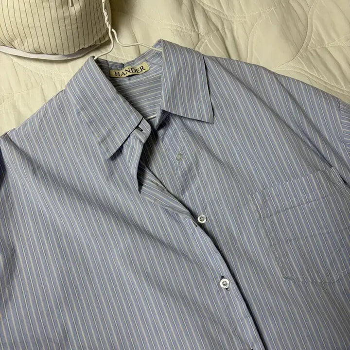 [BUNJANG] Hander Striped Shirt / 핸더 hander 스트라이프 셔츠