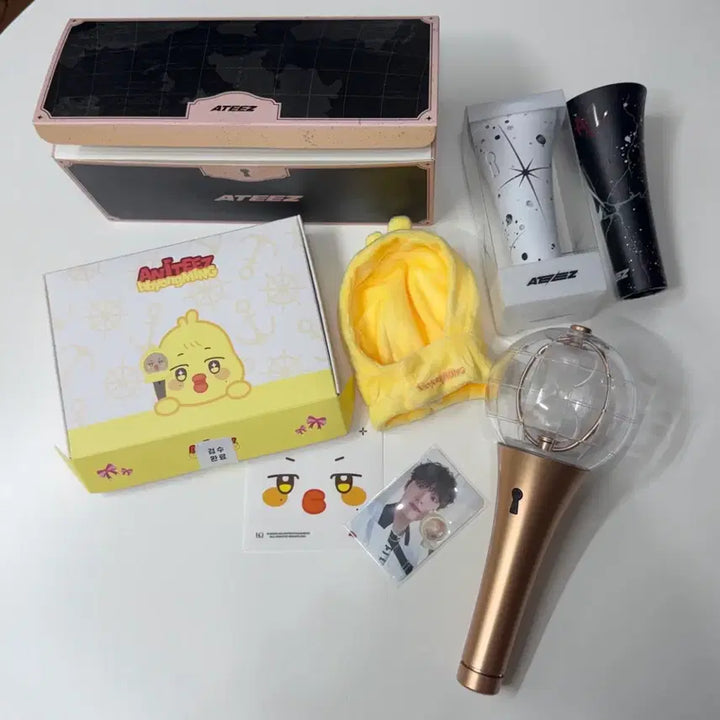 [BUNJANG] ATEEZ Lightiny 2 Lightstick Cover Pyongming Bundle Set / 에이티즈 응원봉 라이티니2 커버 뿅밍이 일괄