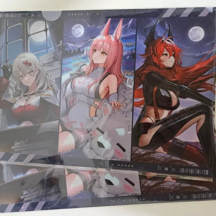 [BUNJANG] Goddess of Victory: NIKKE Full Moon Under Clear File / 새상품)승리의 여신 니케 보름달 아래에서 클리어파일 일본정품