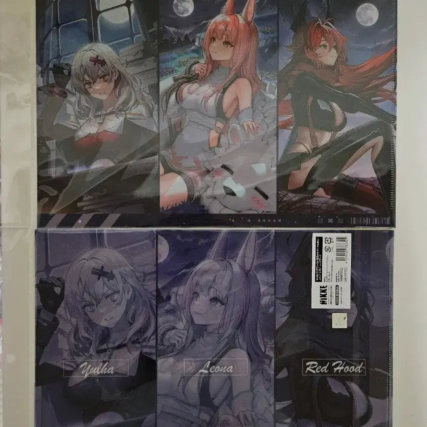 [BUNJANG] Goddess of Victory: NIKKE Full Moon Under Clear File / 새상품)승리의 여신 니케 보름달 아래에서 클리어파일 일본정품