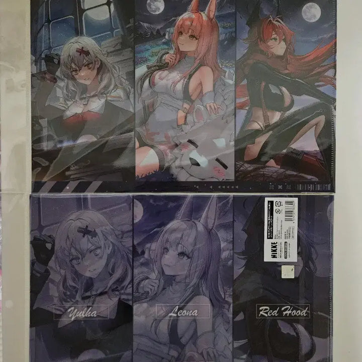 [BUNJANG] Goddess of Victory: NIKKE Full Moon Under Clear File / 새상품)승리의 여신 니케 보름달 아래에서 클리어파일 일본정품