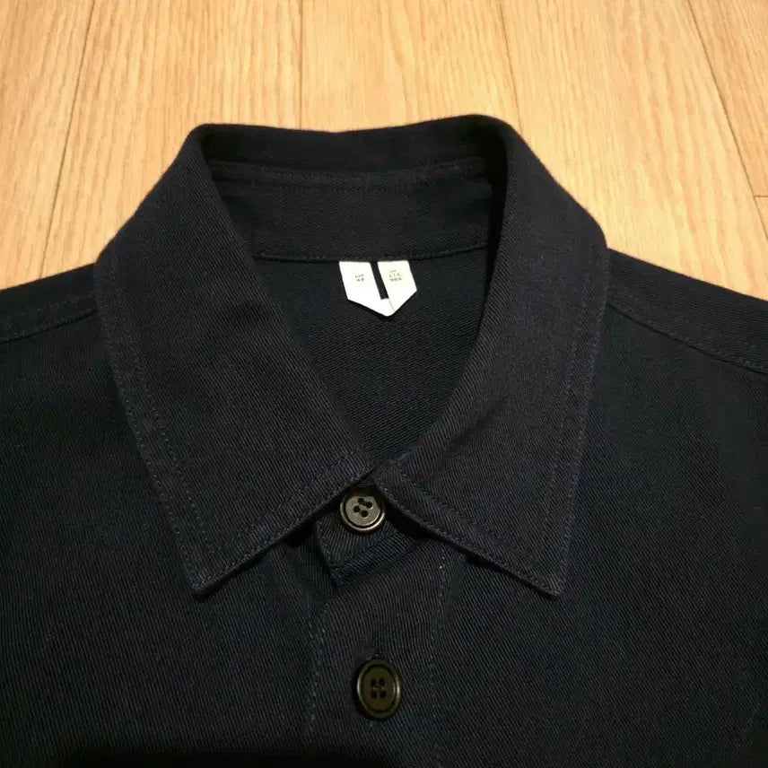 [BUNJANG] ARKET Navy Shirt Jacket Size 48 / 아르켓 셔츠자켓 네이비 48사이즈