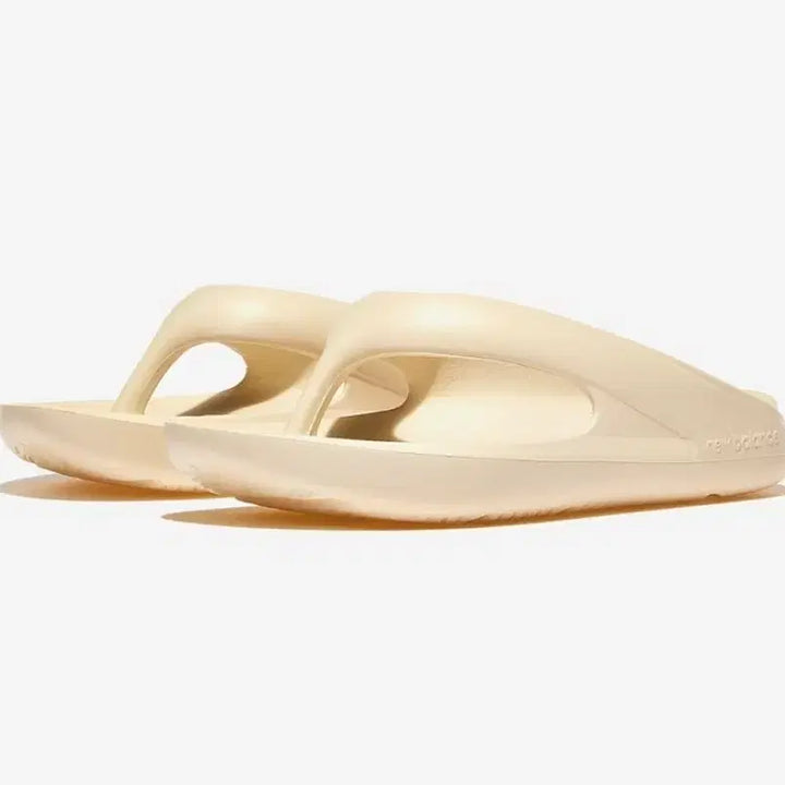 [BUNJANG] New Balance Flip Flops Ivory SM / 뉴발란스 플립플랍 쪼리 아이보리
