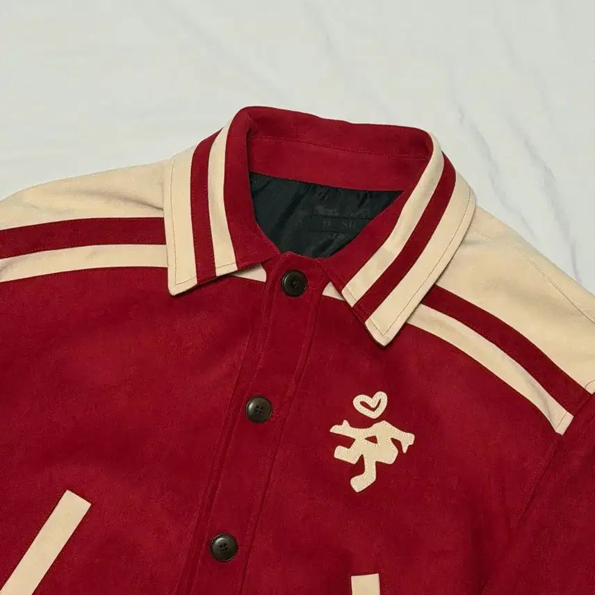 [BUNJANG] DSR Hart Field Varsity Jacket XL / 디앤에스알 하트 필드 바시티자켓 XL 팝니다