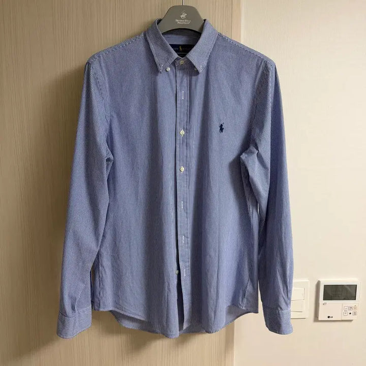 [BUNJANG] Polo Ralph Lauren Slim Fit Striped Shirt L / 폴로 랄프로렌 슬림핏 스트라이프 셔츠 L