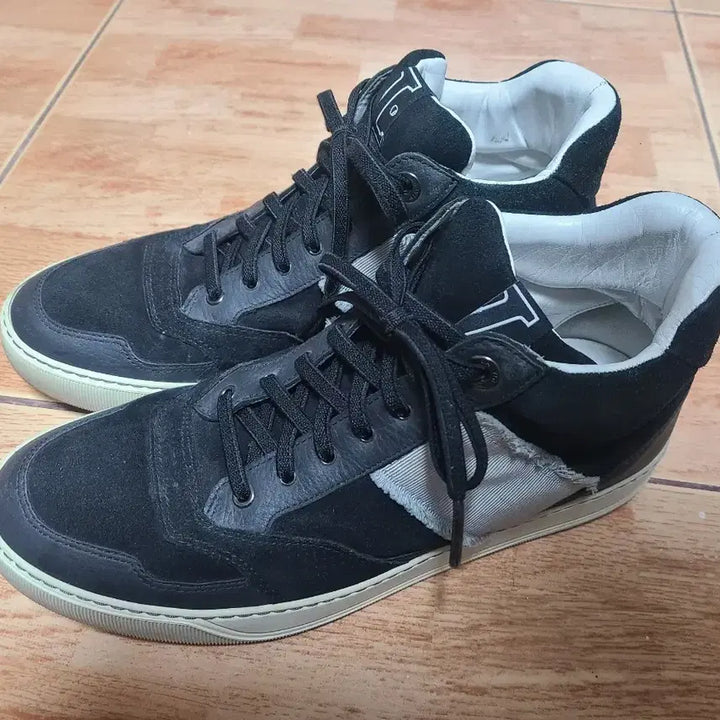 [BUNJANG] Lanvin Mid Sneakers Portugal Suede Leather / 랑방 미드 스니커즈 7(265)