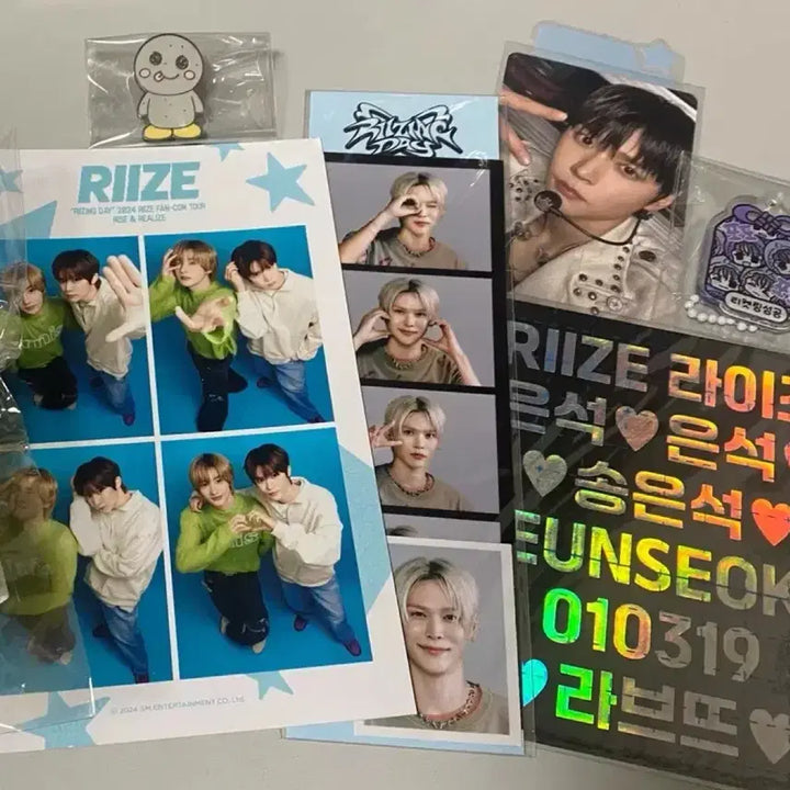 [BUNJANG] RIIZE Eunseok Fancon Goods Photofilm Sticker Bundle Set / 라이즈 은석 팬콘 굿즈 포토필름 스티커