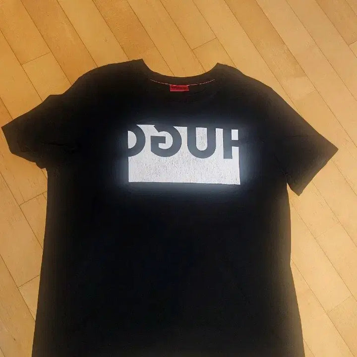 [BUNJANG] Hugo Boss Black Logo Short Sleeve T-Shirt / 휴고보스  블랙 로고 반팔 티셔츠