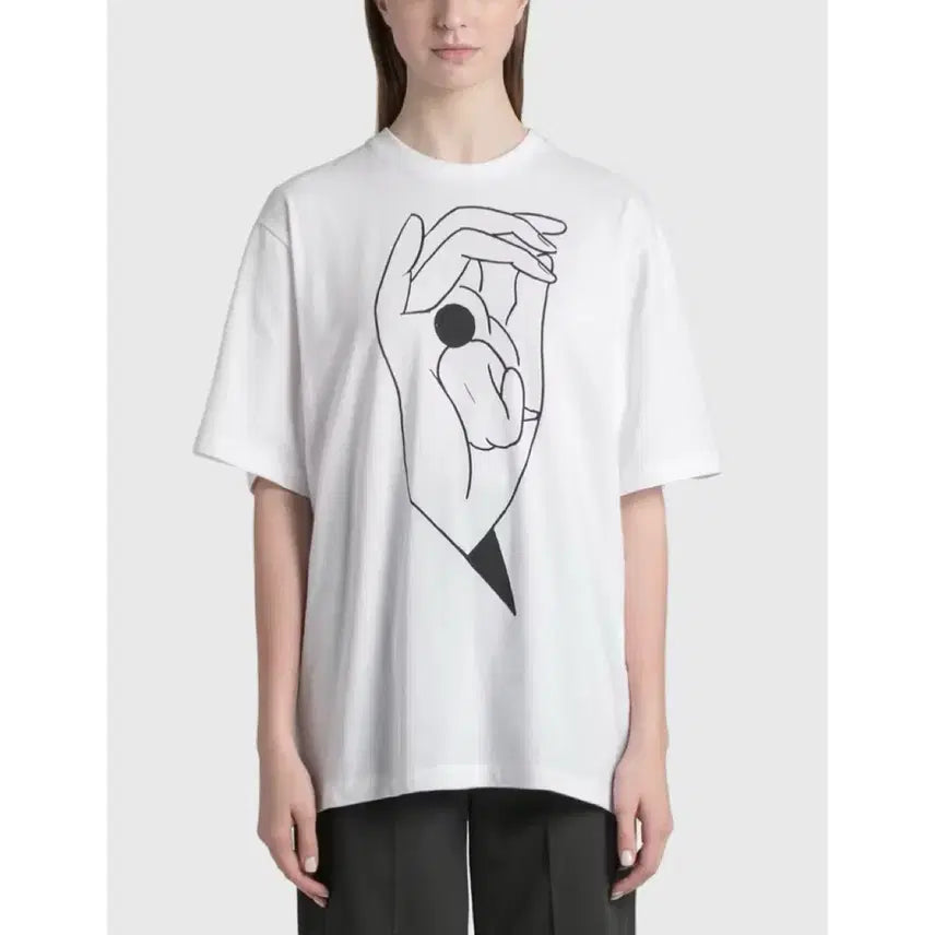 [BUNJANG] Lemaire x Tomaga Side Button Print T-Shirt / [XL] Lemaire 르메르 x 토마가 사이드버튼 프린트 반팔 티셔츠