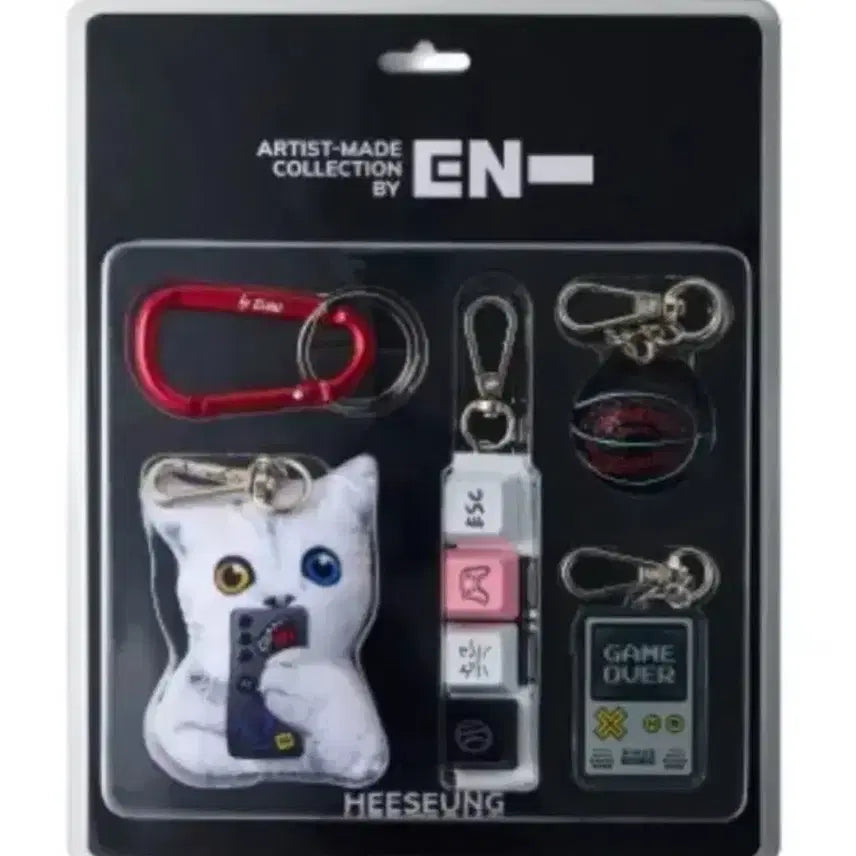 [BUNJANG] Enhypen Heeseung Artist Made Keycap Keyring / 엔하이픈 희승 에반 키캡 키링 양도