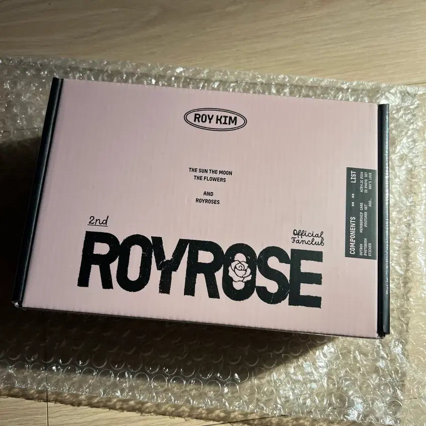 [BUNJANG] Roy Kim Roy Rose 2nd Gen Fan Kit / 로이킴 로이로제 2기 팬키트 판매