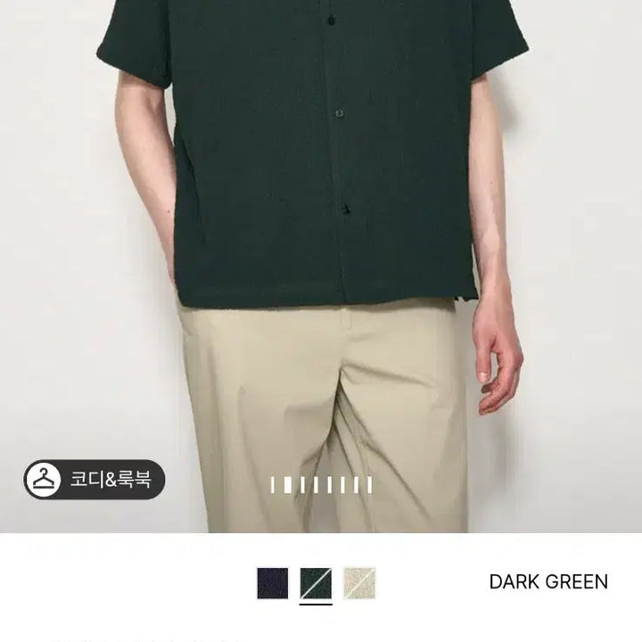 [BUNJANG] Time Homme Textured Seersucker Shirt / 타임옴므 텍스처드 시어서커 셔츠 / 100