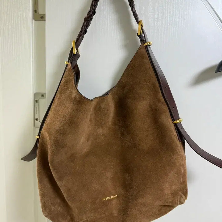 [BUNJANG] Vanessa Bruno Suede Jess Hobo Bag - Brown / 바네사브루노 스웨이드 호보백 제스백 브라운