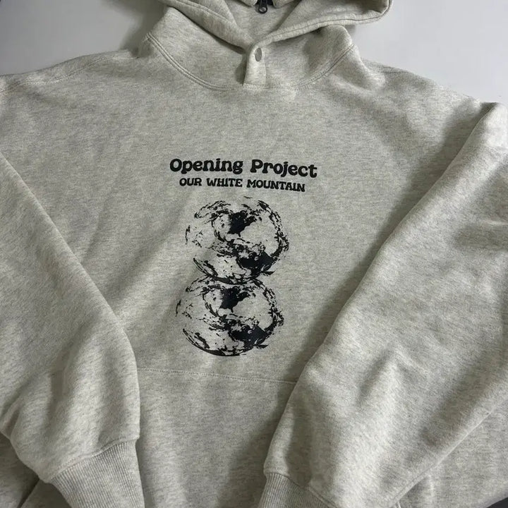 [BUNJANG] Opening Project Ivory Hoodie / 오프닝 프로젝트 후드 아이보리