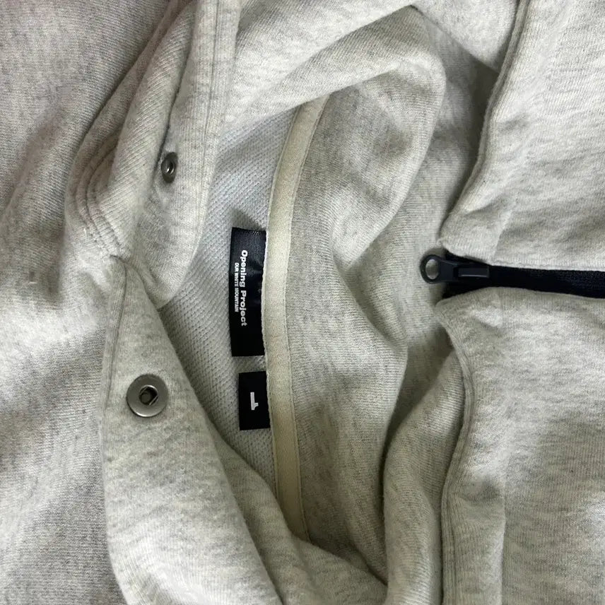 [BUNJANG] Opening Project Ivory Hoodie / 오프닝 프로젝트 후드 아이보리