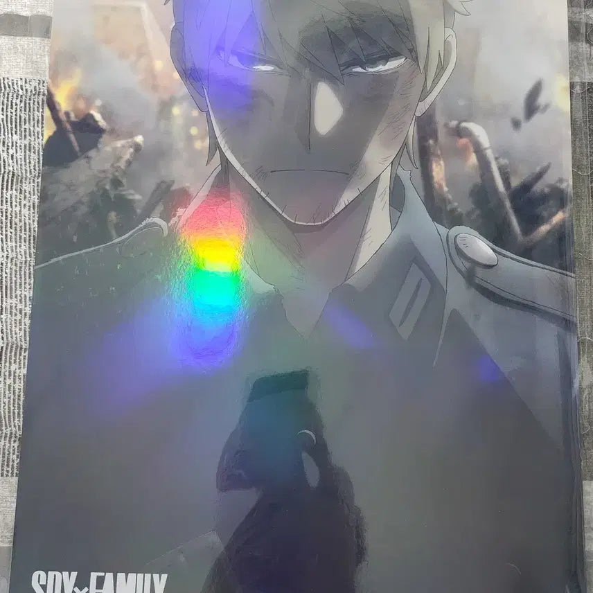 [BUNJANG] Spy x Family Collaboration A3 Poster - Yor &amp; Loid / 스파이패밀리 콜라보 A3포스터 후가공 요르 로이드 콜라보카페 스파패 콜캎