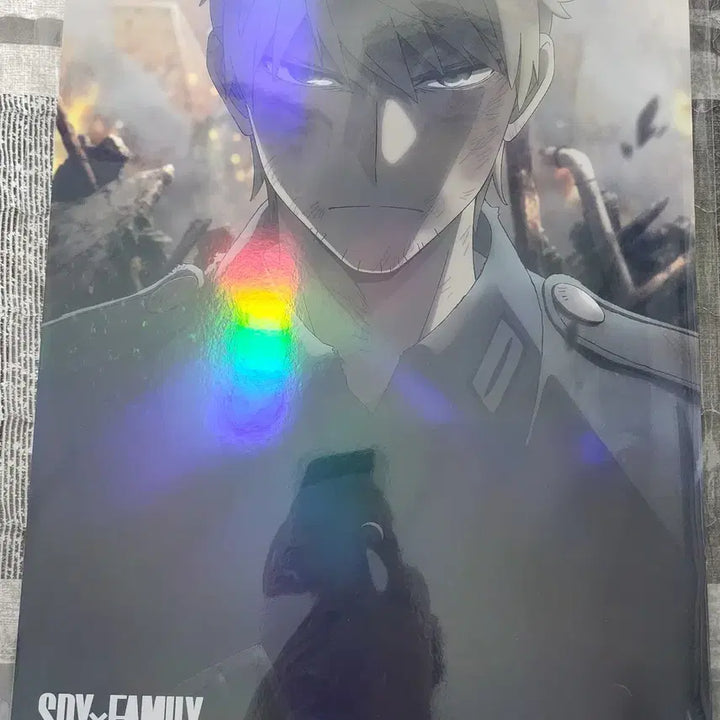 [BUNJANG] Spy x Family Collaboration A3 Poster - Yor &amp; Loid / 스파이패밀리 콜라보 A3포스터 후가공 요르 로이드 콜라보카페 스파패 콜캎