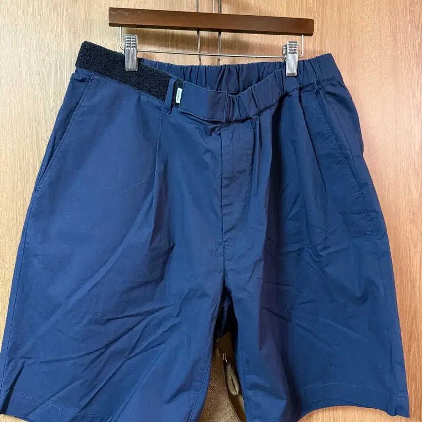 [BUNJANG] Graphpaper Wide Chef Shorts Navy / 그라프페이퍼 wide chef shorts