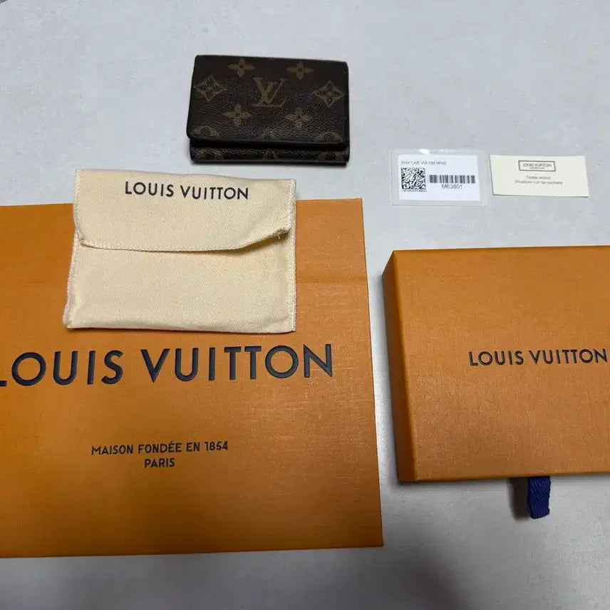 [BUNJANG] Louis Vuitton Envelope Card Holder M63801 / 루이비통 엔벨로프 명함 카드지갑 최저가 판매합니다