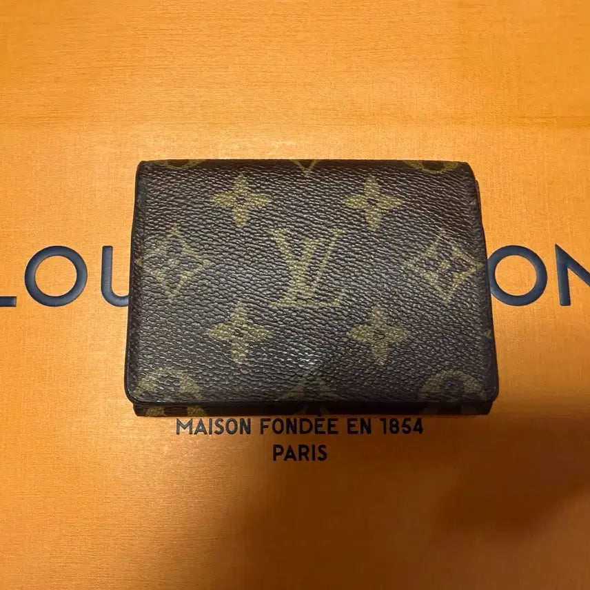 [BUNJANG] Louis Vuitton Envelope Card Holder M63801 / 루이비통 엔벨로프 명함 카드지갑 최저가 판매합니다