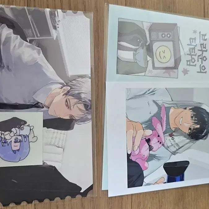 [BUNJANG] Ghost Story Cafe Postcard, Polaroids, Tickets Bundle / 괴담출근 괴담일상 카페 엽서 폴라 티켓