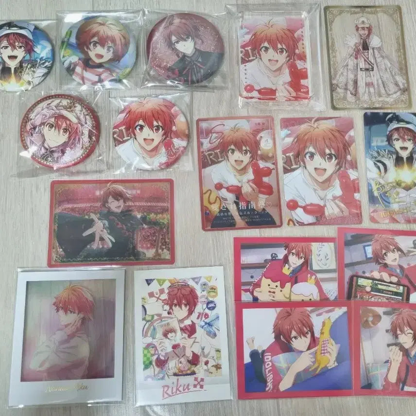 [BUNJANG] Idolish Seven Nanase Riku Birthday PASHACLE Clear Polaroid Card / 아이나나 나나세 리쿠 스가오 래비튜브 오프나나 블오화 오로라 카드 지류 캔뱃지 일괄