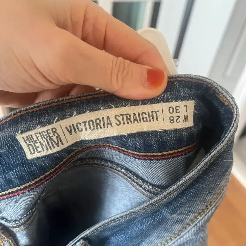 [BUNJANG] Tommy Hilfiger Denim Victoria Straight Jeans / 타미힐피거 데님 빅토리아 스트레이트 청바지 28/M