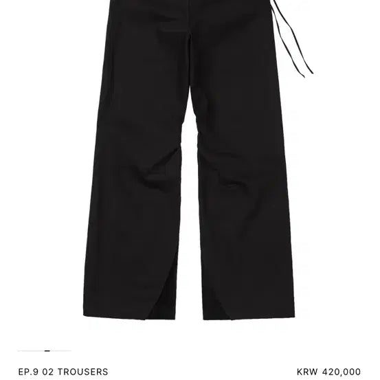[BUNJANG] Xlim EP.9 02 Trousers Black Pants / akakakakakaoaoa