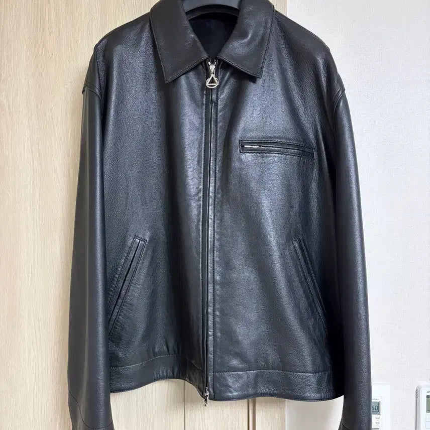 [BUNJANG] Solid Homme 25ss Lambskin Leather Jacket / 25ss 솔리드옴므 레더 자켓 팝니다.(가죽 자켓)
