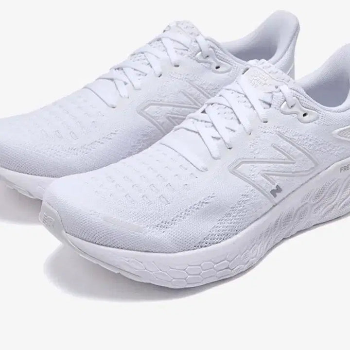 [BUNJANG] New Balance Fresh Foam X 1080v12 White 2E Running Shoes / 뉴발란스 프레쉬폼 1080 V12 화이트 M1080I2W