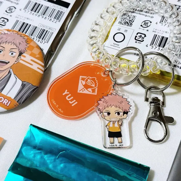 [SOLD OUT] 주술회전 2026 극락탕 라쿠스파 콜라보 - 이타도리 유지 세트