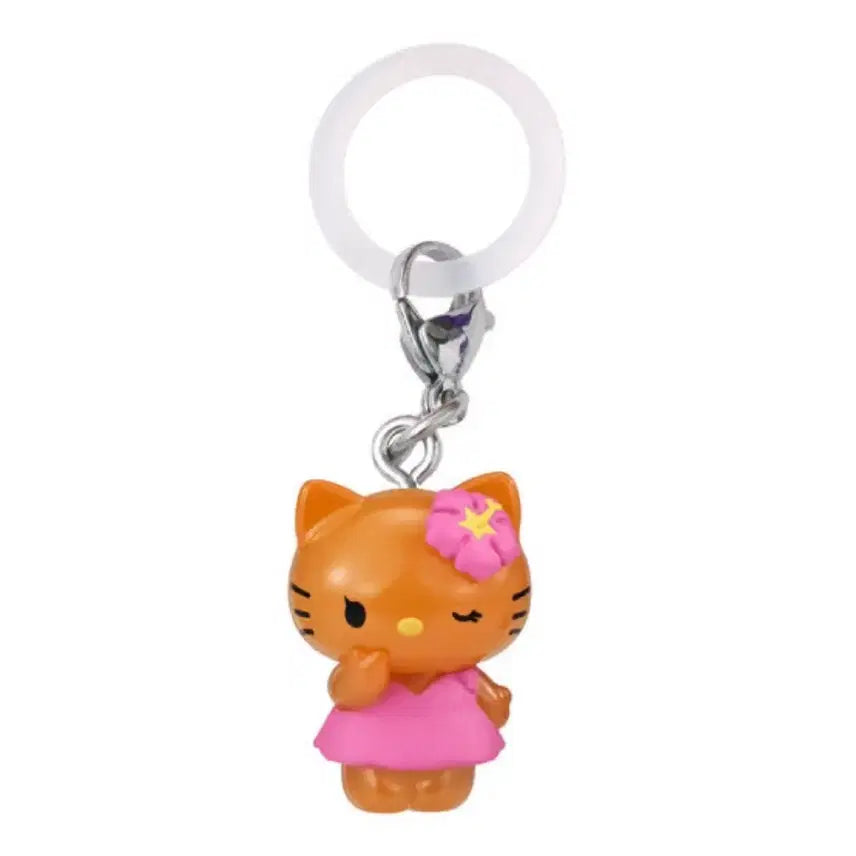 [BUNJANG] Hello Kitty Tan Kitty Gacha Keyring / 헬로키티 메지루시 - 태닝키티 / 가챠 키링 태닝