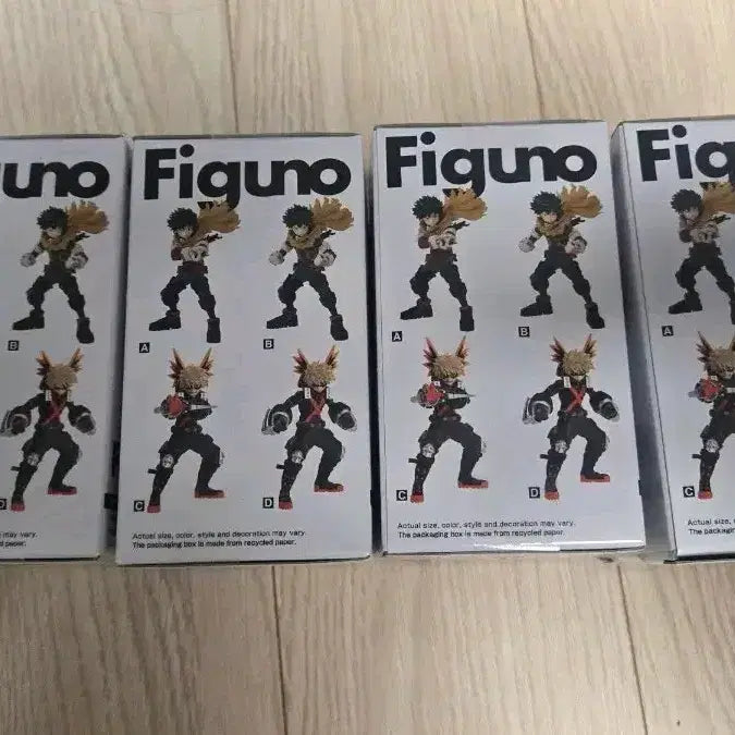 [BUNJANG] Banpresto My Hero Academia Figuarts Minis Set (4 Types) / 미개봉 반프레스토 나의 히어로 아카데미아 Figuno 피규어 팝니다