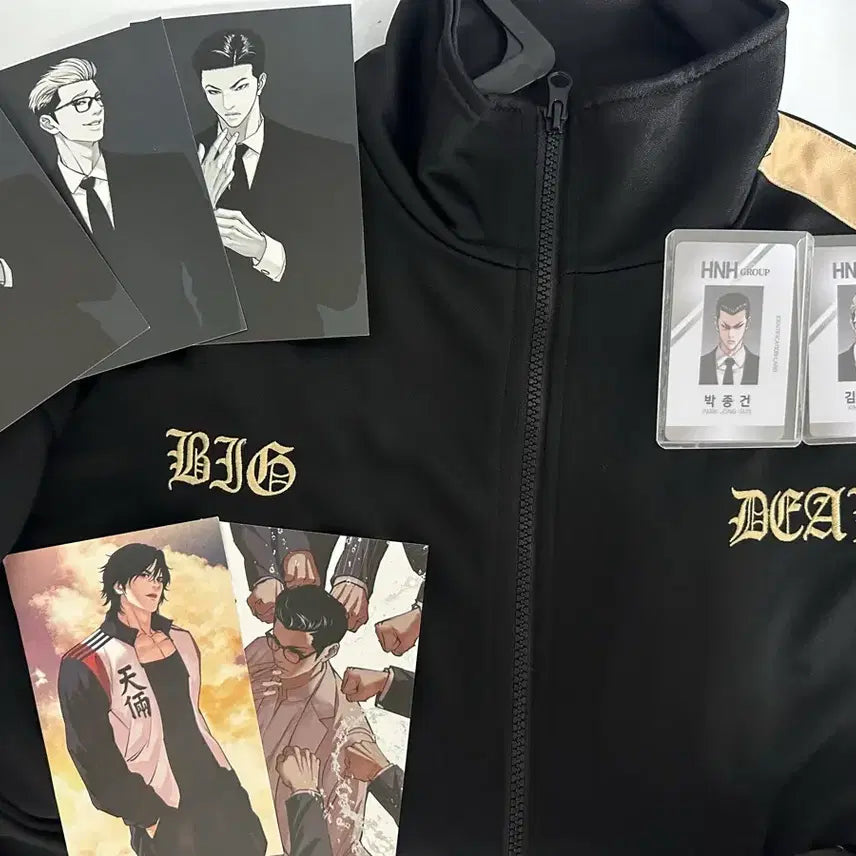 [BUNJANG] Lookism Big Deal Jersey Set + Employee ID + Postcard Bundle Set / 외지주 외모지상주의 빅딜 져지 셋업 + 사원증 + 엽서 일괄 판매