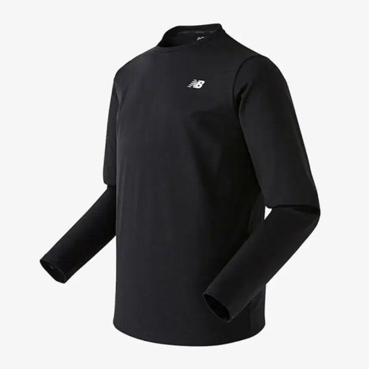 [BUNJANG] New Balance Functional Black Long Sleeve T-Shirt / 뉴발란스 기능성 블랙 긴팔 티셔츠