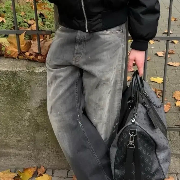 [BUNJANG] Acne Studios 2021m Trafalgar Loose Fit Denim Pants / 아크네 스튜디오 2021m 루즈핏 데님 트라팔가 바지