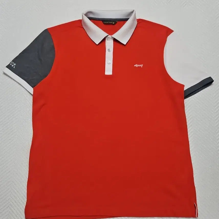 [BUNJANG] Louis Castel Functional Short-Sleeve Polo Shirt / 루이까스텔 기능성 반팔 카라티