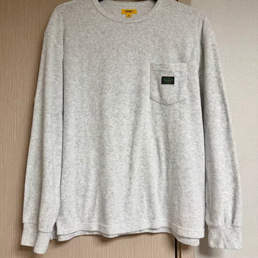 [BUNJANG] The RESQ Yosemite Terry Long Sleeve Ash Grey / THE RESQ / YOSEMITE TERRY 쭉티 롱슬리브 에쉬그레이