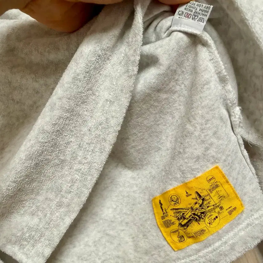 [BUNJANG] The RESQ Yosemite Terry Long Sleeve Ash Grey / THE RESQ / YOSEMITE TERRY 쭉티 롱슬리브 에쉬그레이