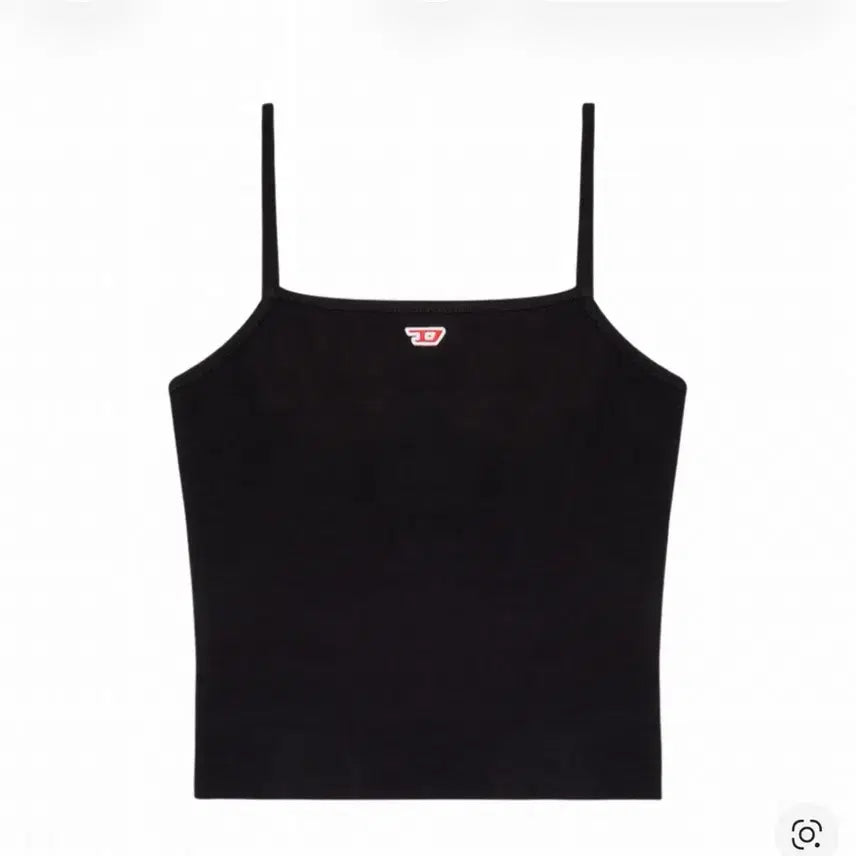 [BUNJANG] Diesel Logo Tank Top Black / 디젤 로고 탱크탑 나시 블랙