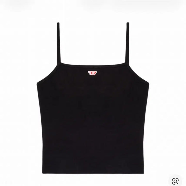 [BUNJANG] Diesel Logo Tank Top Black / 디젤 로고 탱크탑 나시 블랙