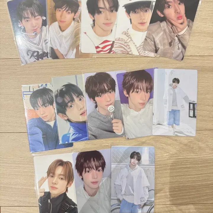 [BUNJANG] TWS Hanjin Bundle Set 13 Photocards (Includes Iz*One POB) / TWS 한진 일괄 13장 +이즈위 포카 포함